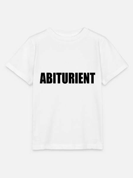Abiturient - Stanley/Stella Kinder T-Shirt MINI CREATOR  - Weiß