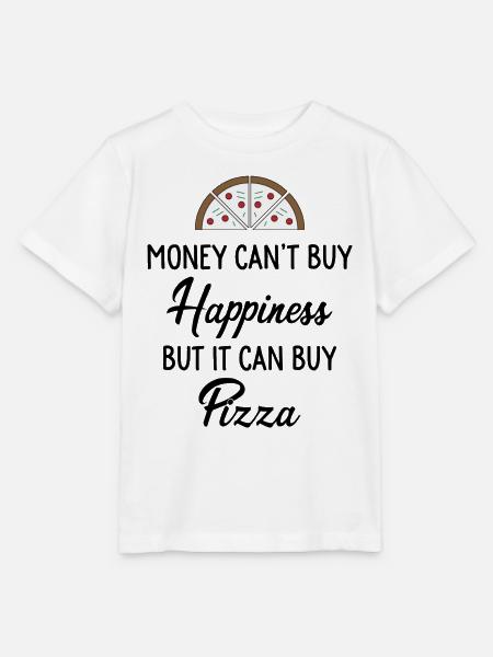Pizza - Stanley/Stella Kinder T-Shirt MINI CREATOR - Weiß