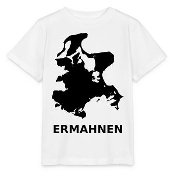 Rügen, so to speak - Stanley/Stella MINI CREATOR Kids’ T-Shirt - white - Front - Maike (125cm)