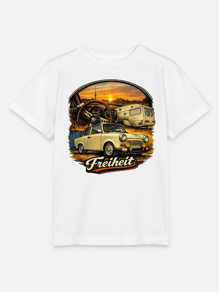 Freiheit auf Rädern - Stanley/Stella Kinder T-Shirt MINI CREATOR  - Weiß