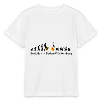 Evolution in Baden-Württemberg - Stanley/Stella Kinder T-Shirt MINI CREATOR  - Weiß - Vorne - Maike (125cm)