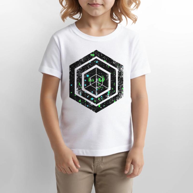 Hexagon-Programmierung Programmierer Codierung geometrisch Stanley/Stella Kinder T-Shirt MINI CREATOR 