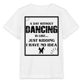 Dancing Dance Music - Stanley/Stella MINI CREATOR Kids’ T-Shirt - white - Front - Maike (125cm)