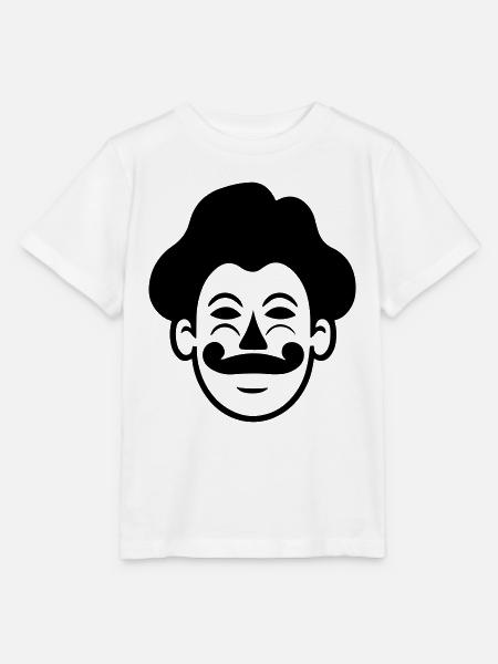 Clown - Stanley/Stella Kinder T-Shirt MINI CREATOR  - Weiß