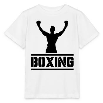 Boxing - Stanley/Stella Kinder T-Shirt MINI CREATOR  - Weiß - Vorne - Maike (125cm)
