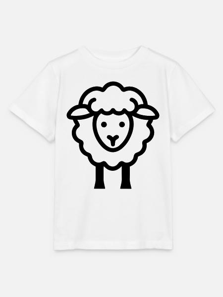 Schaf - Stanley/Stella Kinder T-Shirt MINI CREATOR  - Weiß