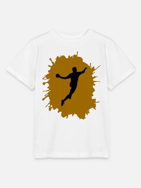 splatter handball - Stanley/Stella Kinder T-Shirt MINI CREATOR - Weiß
