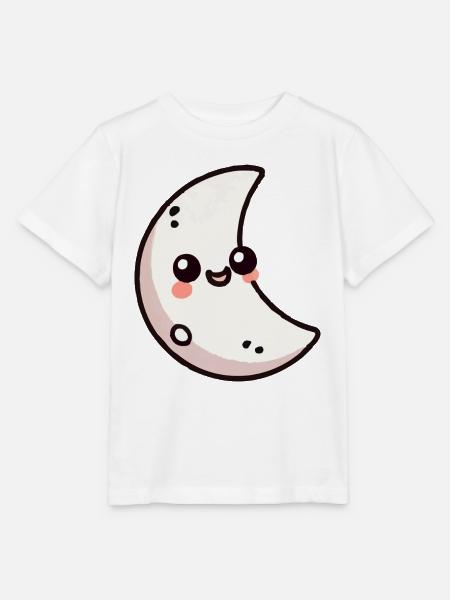 mond - Stanley/Stella Kinder T-Shirt MINI CREATOR - Weiß