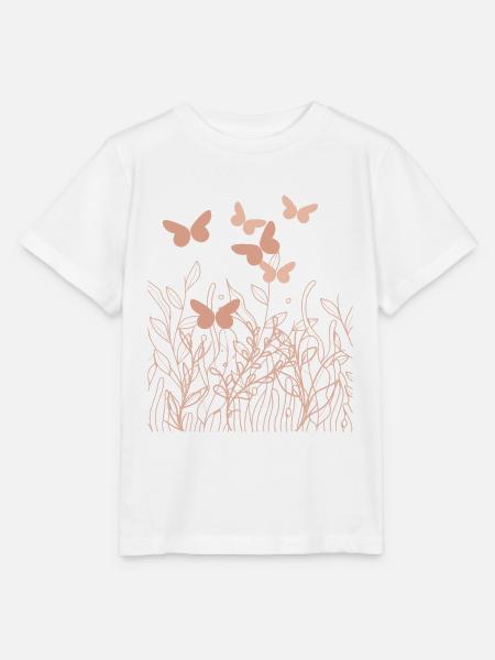 Sommerwiese - Stanley/Stella Kinder T-Shirt MINI CREATOR - Weiß