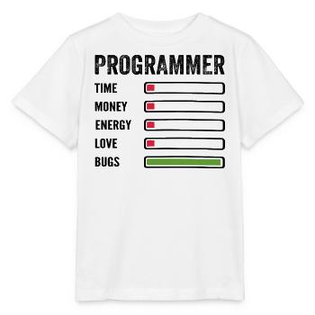 Entwickler Humor Programmierer Programmierer Programmierer - Stanley/Stella Kinder T-Shirt MINI CREATOR  - Weiß - Vorne - Maike (125cm)