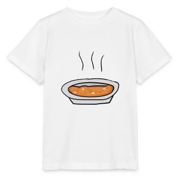 Soupe Alimentaire - T-shirt bio MINI CREATOR Stanley/Stella Enfant - blanc - Devant - Maike (125cm)