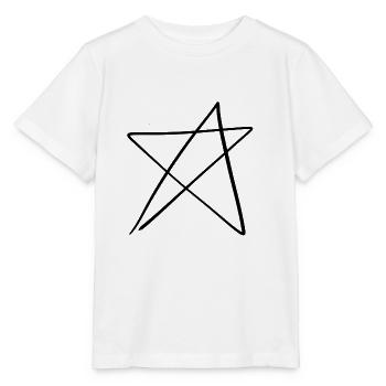 Stern Form - Stanley/Stella Kinder T-Shirt MINI CREATOR  - Weiß - Vorne - Maike (125cm)