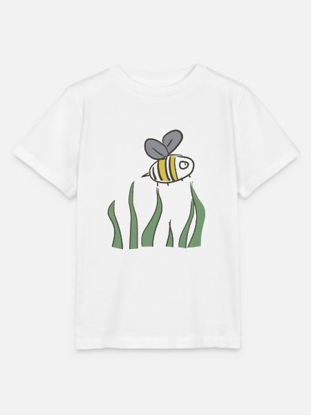 biene umwelt - Stanley/Stella Kinder T-Shirt MINI CREATOR  - Weiß