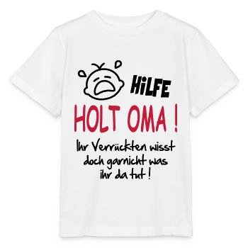 Baby Kind Geburtstag Geschenk Sprüche Oma Omi - Stanley/Stella Kinder T-Shirt MINI CREATOR  - Weiß - Vorne - Maike (125cm)