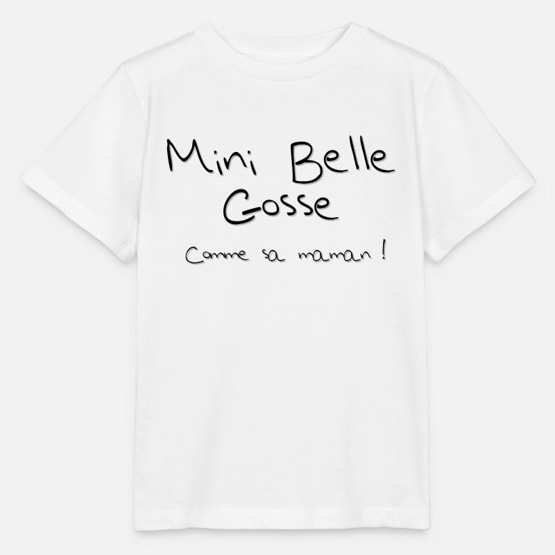 Belle gosse comme Maman! - T-shirt bio MINI CREATOR Stanley/Stella Enfant - blanc