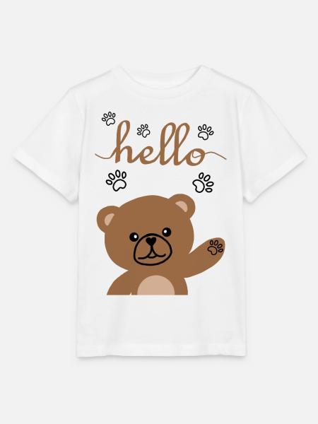 Kleiner Bär - Stanley/Stella Kinder T-Shirt MINI CREATOR - Weiß