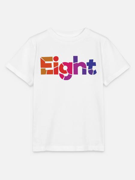 Acht-8-jähriger Geburtstag, 8-jähriges Jubiläum - Stanley/Stella Kinder T-Shirt MINI CREATOR  - Weiß
