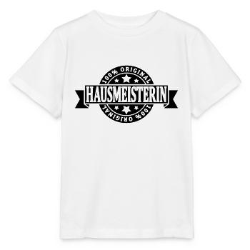 Hausmeisterin - Stanley/Stella Kinder T-Shirt MINI CREATOR  - Weiß - Vorne - Maike (125cm)