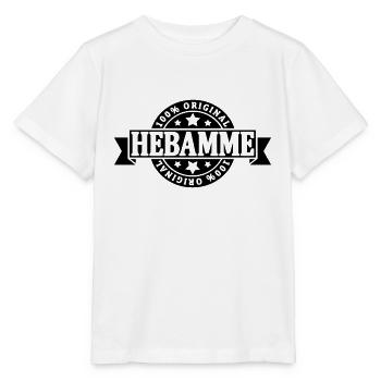 Hebamme - Stanley/Stella Kinder T-Shirt MINI CREATOR  - Weiß - Vorne - Maike (125cm)