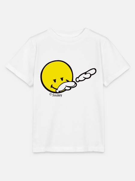 SmileyWorld Dabbing Move - Stanley/Stella Kinder T-Shirt MINI CREATOR  - Weiß