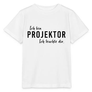 Human Design Projektor Ich leuchte dir shirt - Stanley/Stella Kinder T-Shirt MINI CREATOR  - Weiß - Vorne - Maike (125cm)