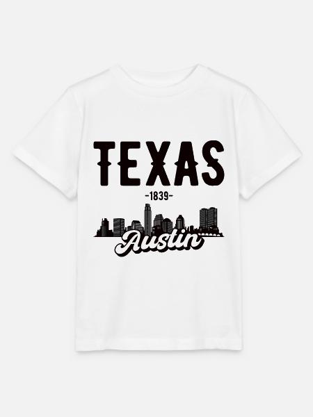 Austin Stadt Texas Geschenk - Stanley/Stella Kinder T-Shirt MINI CREATOR  - Weiß