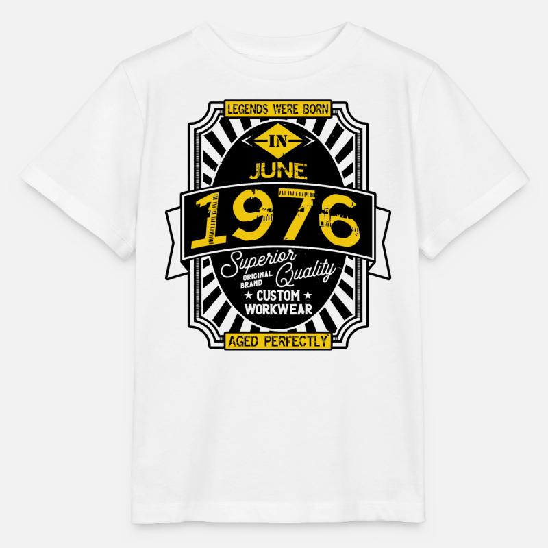 JUNI 1976 - Stanley/Stella Kinder T-Shirt MINI CREATOR - Weiß
