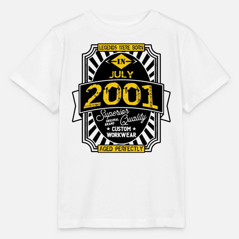 2001 JULY - Stanley/Stella MINI CREATOR Kids’ T-Shirt - white