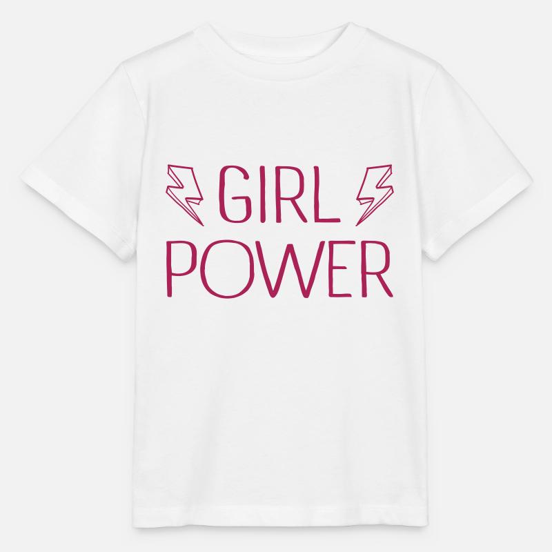 Frauenpower - Stanley/Stella Kinder T-Shirt MINI CREATOR  - Weiß