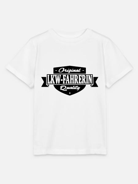 LKW fahrerin - Stanley/Stella Kinder T-Shirt MINI CREATOR  - Weiß