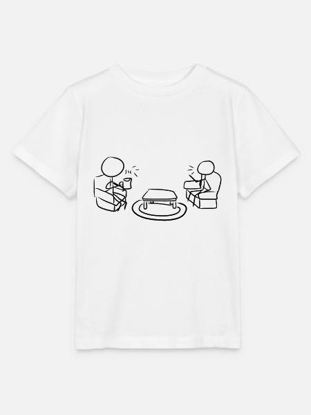 sprechen Diskussion - Stanley/Stella Kinder T-Shirt MINI CREATOR - Weiß