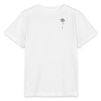 Rose flower style trendy - Stanley/Stella MINI CREATOR Kids’ T-Shirt - white - Front - Maike (125cm)