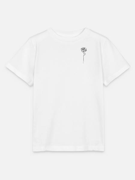Rose Blume style trendy - Stanley/Stella Kinder T-Shirt MINI CREATOR - Weiß