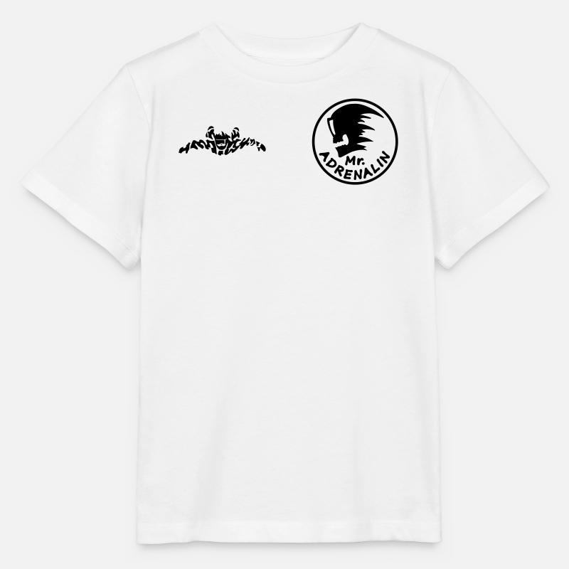 skydiver - Stanley/Stella Kinder T-Shirt MINI CREATOR  - Weiß