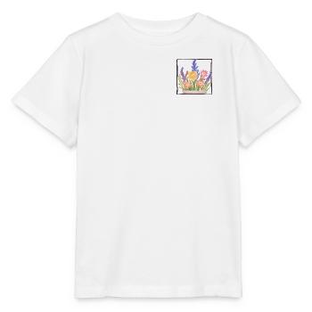 Blumenstrauß - Stanley/Stella Kinder T-Shirt MINI CREATOR  - Weiß - Vorne - Maike (125cm)