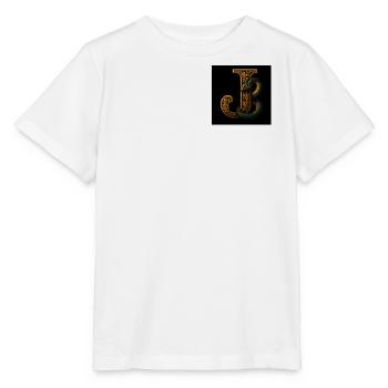 J – Ornement magique au basilic - T-shirt bio MINI CREATOR Stanley/Stella Enfant - blanc - Devant - Maike (125cm)