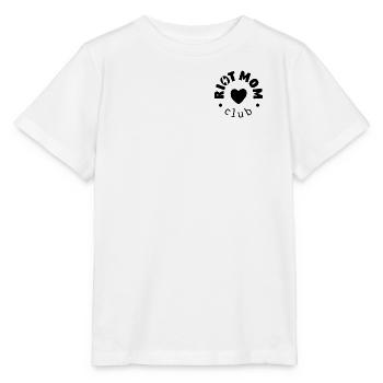 «RIOT MOM CLUB» Logo Badge - Stanley/Stella MINI CREATOR Kids’ T-Shirt - white - Front - Maike (125cm)