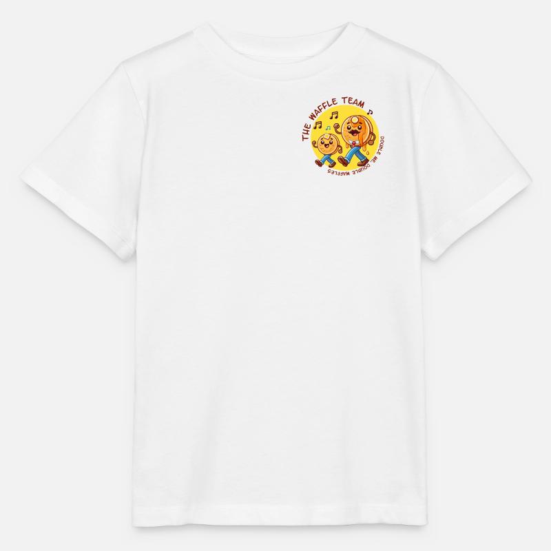 Team Waffle - Stanley/Stella Kinder T-Shirt MINI CREATOR  - Weiß