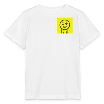 Überraschtes Gesicht - Stanley/Stella Kinder T-Shirt MINI CREATOR  - Weiß - Vorne - Maike (125cm)