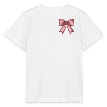 Haarschleife Schleife - Stanley/Stella Kinder T-Shirt MINI CREATOR  - Weiß - Vorne - Maike (125cm)