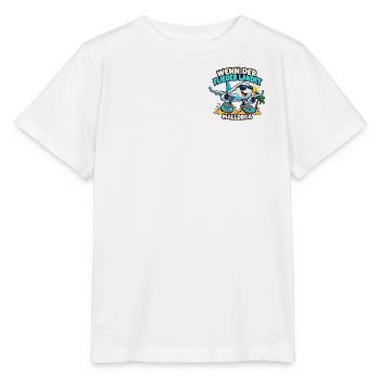 Wenn der Flieger landet – Mallorca - Stanley/Stella Kinder T-Shirt MINI CREATOR  - Weiß - Vorne - Maike (125cm)