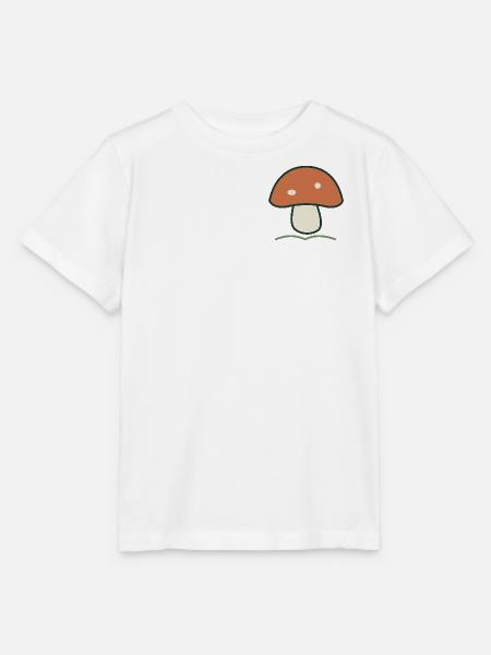 Kleiner Pilz - Stanley/Stella Kinder T-Shirt MINI CREATOR  - Weiß