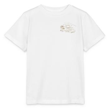 Sunset  - Stanley/Stella Kinder T-Shirt MINI CREATOR  - Weiß - Vorne - Maike (125cm)