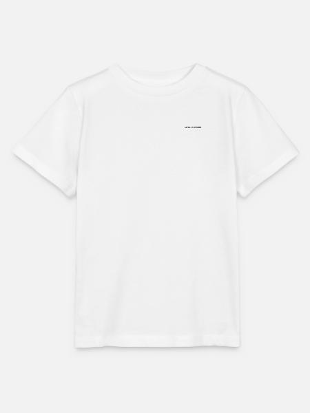 Weniger ist mehr minimale Typografie - Stanley/Stella Kinder T-Shirt MINI CREATOR  - Weiß