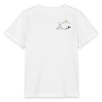 Cairn - T-shirt bio MINI CREATOR Stanley/Stella Enfant - blanc - Devant - Maike (125cm)