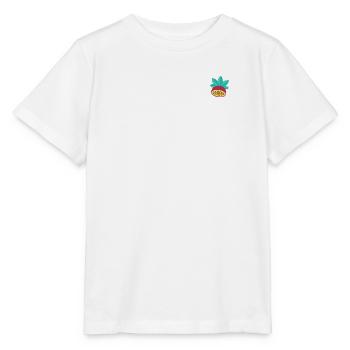 Maracuja Illustration – Sommer Frucht Motiv - Stanley/Stella Kinder T-Shirt MINI CREATOR  - Weiß - Vorne - Maike (125cm)