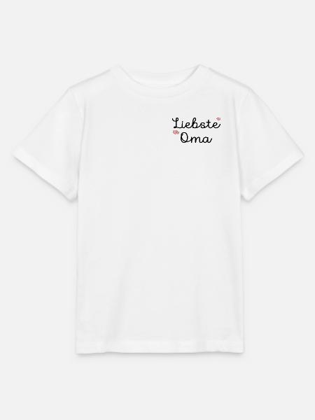 Großmama Liebste Oma - Stanley/Stella Kinder T-Shirt MINI CREATOR - Weiß