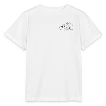 Hiking Boots Mountains Edelweiss - Stanley/Stella MINI CREATOR Kids’ T-Shirt - white - Front - Maike (125cm)