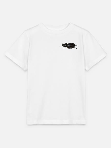 Nashornkäfer - Stanley/Stella Kinder T-Shirt MINI CREATOR  - Weiß