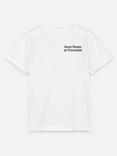 Abstraktes florales Burst-Muster - Stanley/Stella Kinder T-Shirt MINI CREATOR  - Weiß